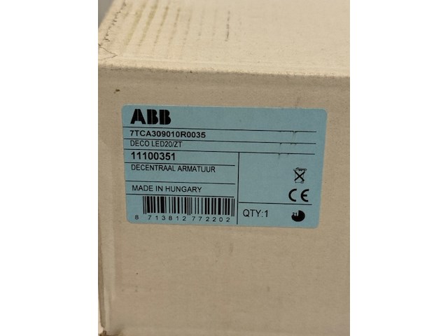 2x noodverlichtingsarmatuur van lien, deco led20/zt - afbeelding 3 van  3