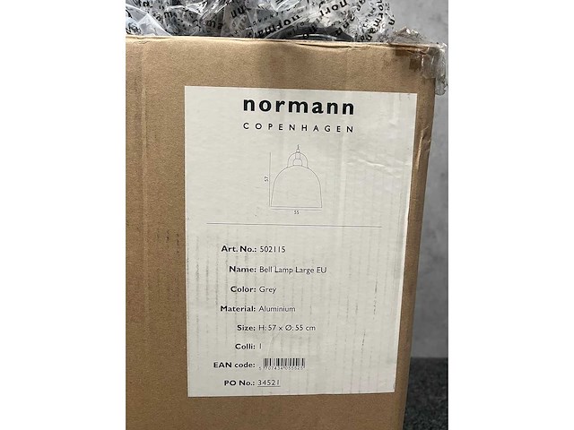 2x normann copenhagen bell - hanglamp - ongebruikt - afbeelding 11 van  14