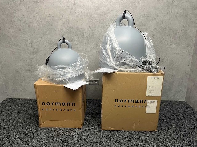 2x normann copenhagen bell - hanglamp - ongebruikt - afbeelding 1 van  11