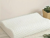 2x norwegian - premium traagschuimkussen 60x40cm - afbeelding 2 van  2