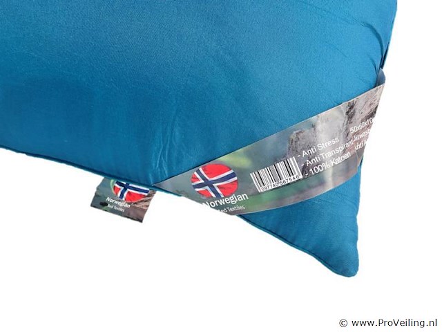 2x norwegian premium blue - hoofdkussen - afbeelding 3 van  4