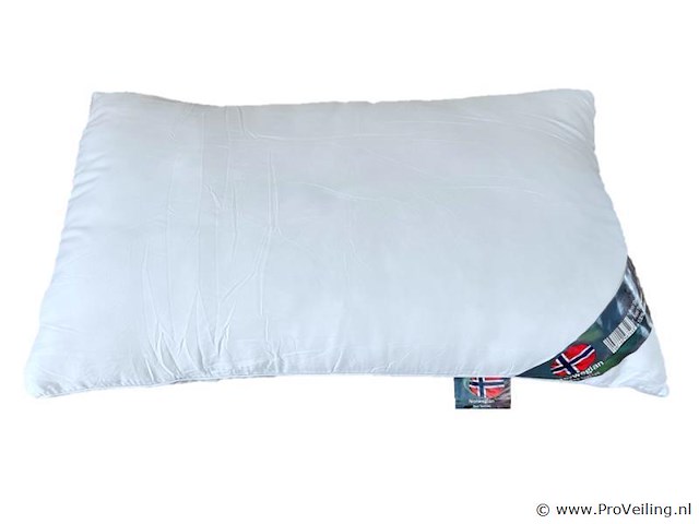2x norwegian premium white - hoofdkussen - afbeelding 1 van  3