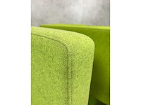 2x offecct solitaire - draaibare design fauteuil - 2 kleuren groen - afbeelding 6 van  9