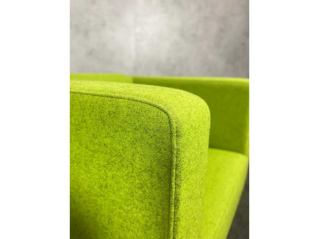 2x offecct solitaire - draaibare design fauteuil - 2 kleuren groen - afbeelding 8 van  9