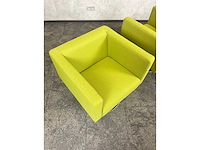 2x offecct solitaire - draaibare design fauteuil - afbeelding 1 van  3