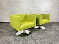 2x offecct solitaire - draaibare design fauteuil - afbeelding 1 van  13