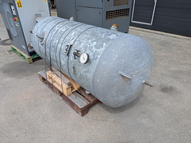2x olie-geïnjecteerde schroefcompressor, atlas copco, ga30 & ga7ff, incl. persluchttank - afbeelding 4 van  23