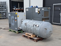 2x olie-geïnjecteerde schroefcompressor, atlas copco, ga30 & ga7ff, incl. persluchttank - afbeelding 17 van  23