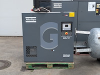 2x olie-geïnjecteerde schroefcompressor, atlas copco, ga30 & ga7ff, incl. persluchttank - afbeelding 18 van  23
