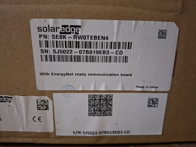 2x omvormer solar edge, sb8k - afbeelding 3 van  3