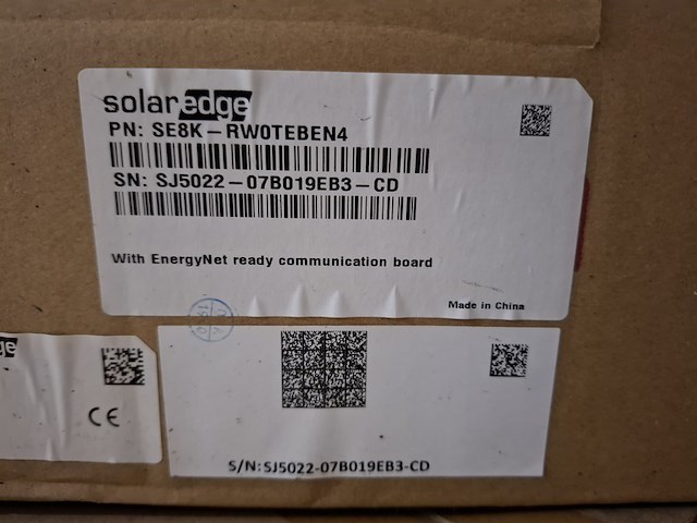 2x omvormer solar edge, sb8k - afbeelding 3 van  3