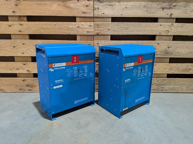 2x omvormer/acculader, victron energy, multiplus 24/5000/120 - afbeelding 1 van  8