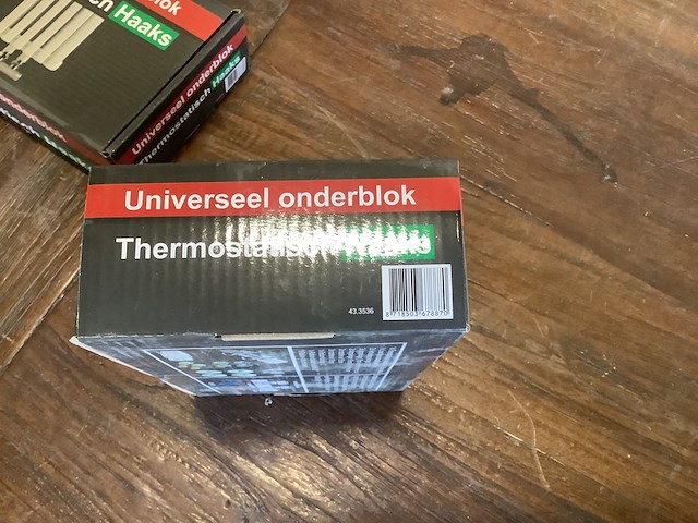 2x onderblok haaks links, wb, 43.3536, chroom - afbeelding 4 van  4