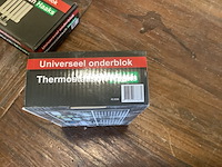 2x onderblok haaks links, wb, 43.3536, chroom - afbeelding 4 van  4