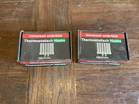 2x onderblok radiator aansluitset haaks links, wb, 43.3536, chroom - afbeelding 2 van  4