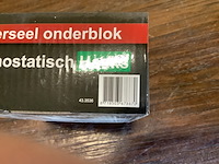 2x onderblok radiator aansluitset haaks links, wb, 43.3536, chroom - afbeelding 4 van  4