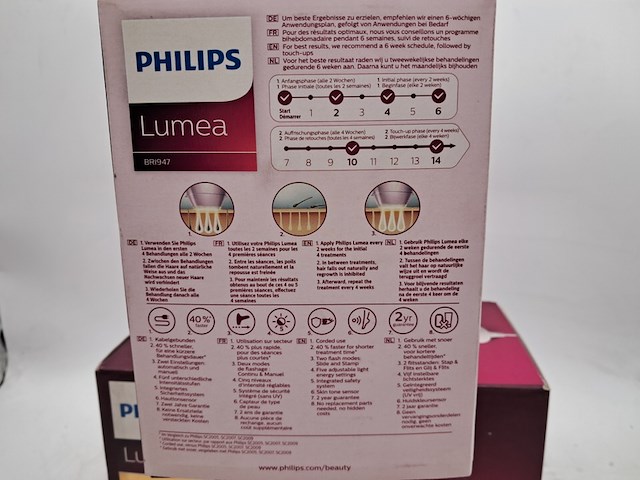 2x ontharings apparaat, philips, lumea prestige bri947 - afbeelding 5 van  5