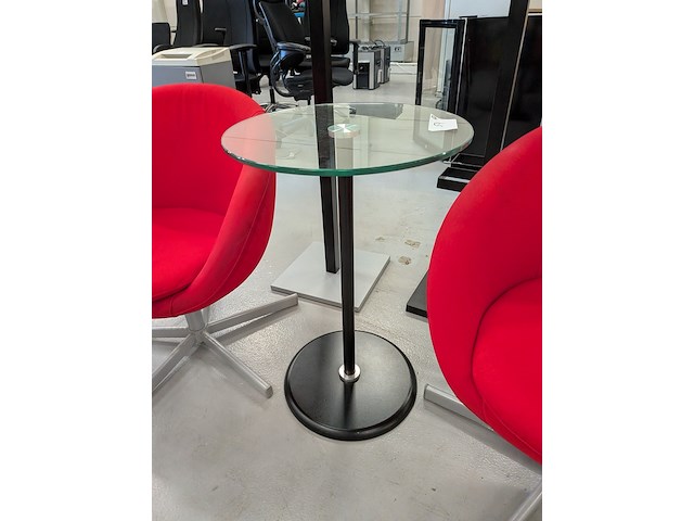 2x ontvangststoel met bijzettafel en 2x kapstok - afbeelding 4 van  9