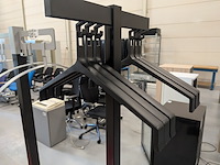 2x ontvangststoel met bijzettafel en 2x kapstok - afbeelding 8 van  9