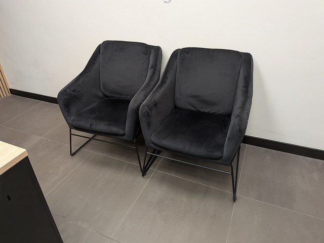 2x ontvangststoel - afbeelding 1 van  5