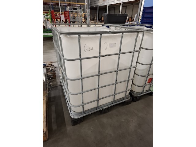 2x opengewerkte ibc container - afbeelding 2 van  4