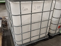 2x opengewerkte ibc container - afbeelding 2 van  4