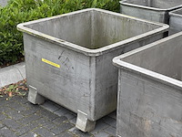 2x opslagbak | rvs - afbeelding 5 van  7