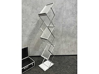 2x opvouwbare folder display met koffer - afbeelding 3 van  8
