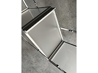 2x opvouwbare folder display met koffer - afbeelding 3 van  3