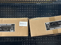 2x opzetwastafel conisch dxh 40x14.5 cm galvano, wit - afbeelding 1 van  3