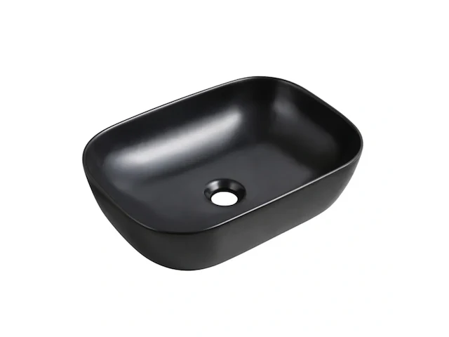 2x opzetwastafel wellwater, zwart - afbeelding 1 van  5