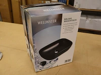 2x opzetwastafel wellwater, zwart - afbeelding 2 van  5