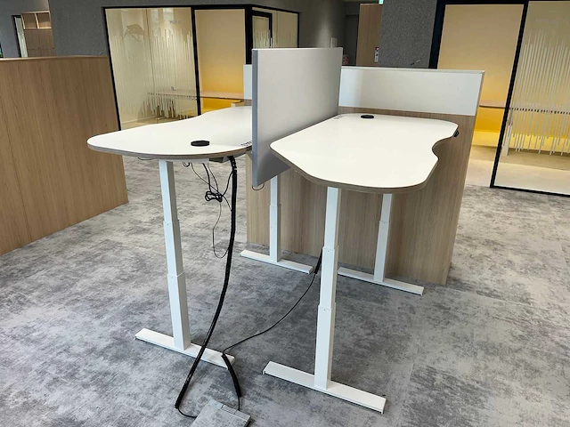 2x organische elektrisch zit-sta bureau 170x80 - afbeelding 16 van  21