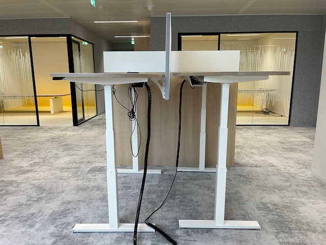 2x organische elektrisch zit-sta bureau 170x80 - afbeelding 17 van  21