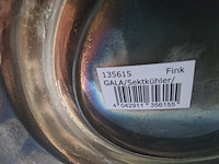 2x originele verzilverde wijnkoelers, fink silber - afbeelding 2 van  5