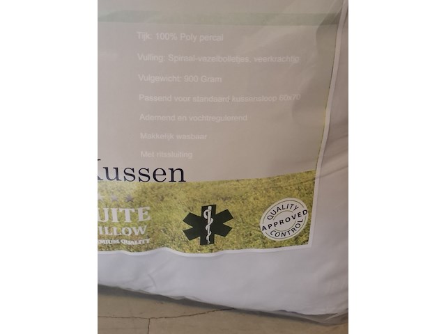 2x orthomedisch gezondheidskussen - afbeelding 3 van  6
