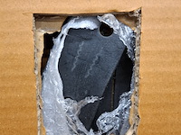 2x ovaal eetkamertafelblad, mangohout, zwart - afbeelding 4 van  4