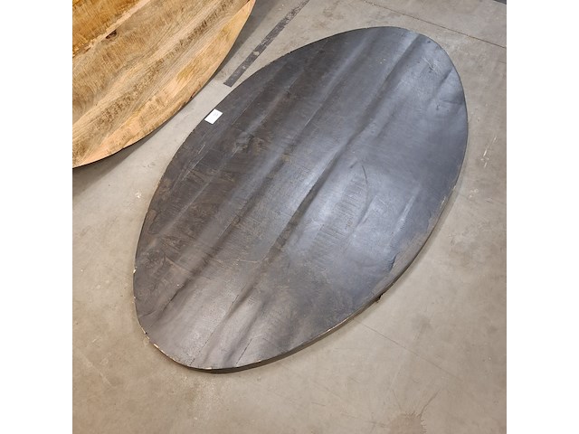 2x ovaal eetkamertafelblad - afbeelding 5 van  8