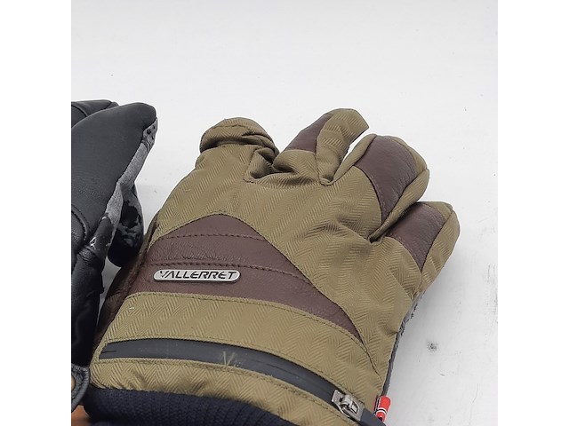 2x paar handschoenen, maat m, vallerret - afbeelding 9 van  11