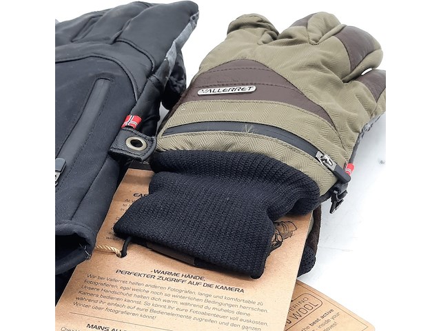 2x paar handschoenen, maat m, vallerret - afbeelding 10 van  11