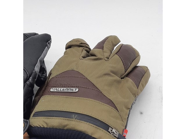 2x paar handschoenen, maat m, vallerret - afbeelding 9 van  11