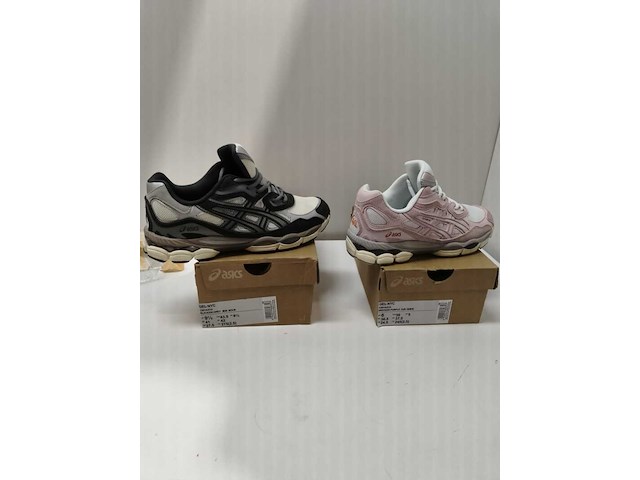 2x paar running shoes dames en heren, asics - afbeelding 1 van  11