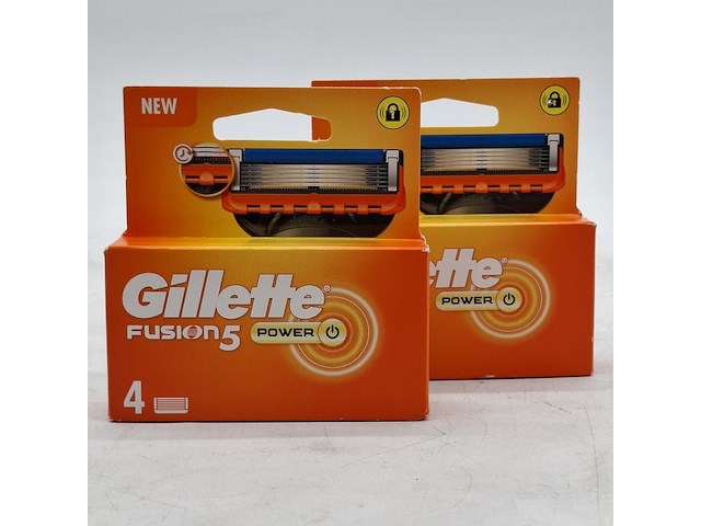 2x pak van 4 scheermesjes, gillette, fusion 5 - afbeelding 1 van  4
