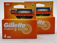 2x pak van 4 scheermesjes, gillette, fusion 5 - afbeelding 1 van  4