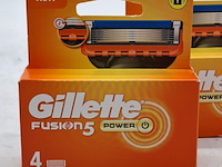 2x pak van 4 scheermesjes, gillette, fusion 5 - afbeelding 2 van  4