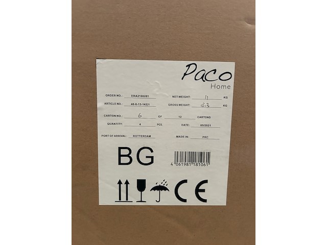 2x pallet design verlichting paco home - afbeelding 5 van  7