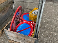 2x pallet diverse verkeersborden - afbeelding 7 van  9
