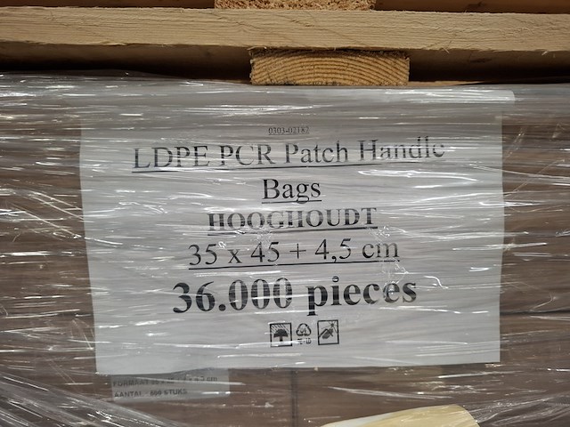 2x pallet draagtassen 'hooghoudt' - afbeelding 3 van  3