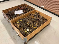2x pallet hijskettingen en kettingspanners - afbeelding 3 van  6