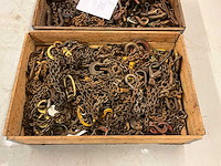 2x pallet hijskettingen en kettingspanners - afbeelding 4 van  6